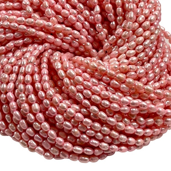 Pink Pearl Jewelry Etsy