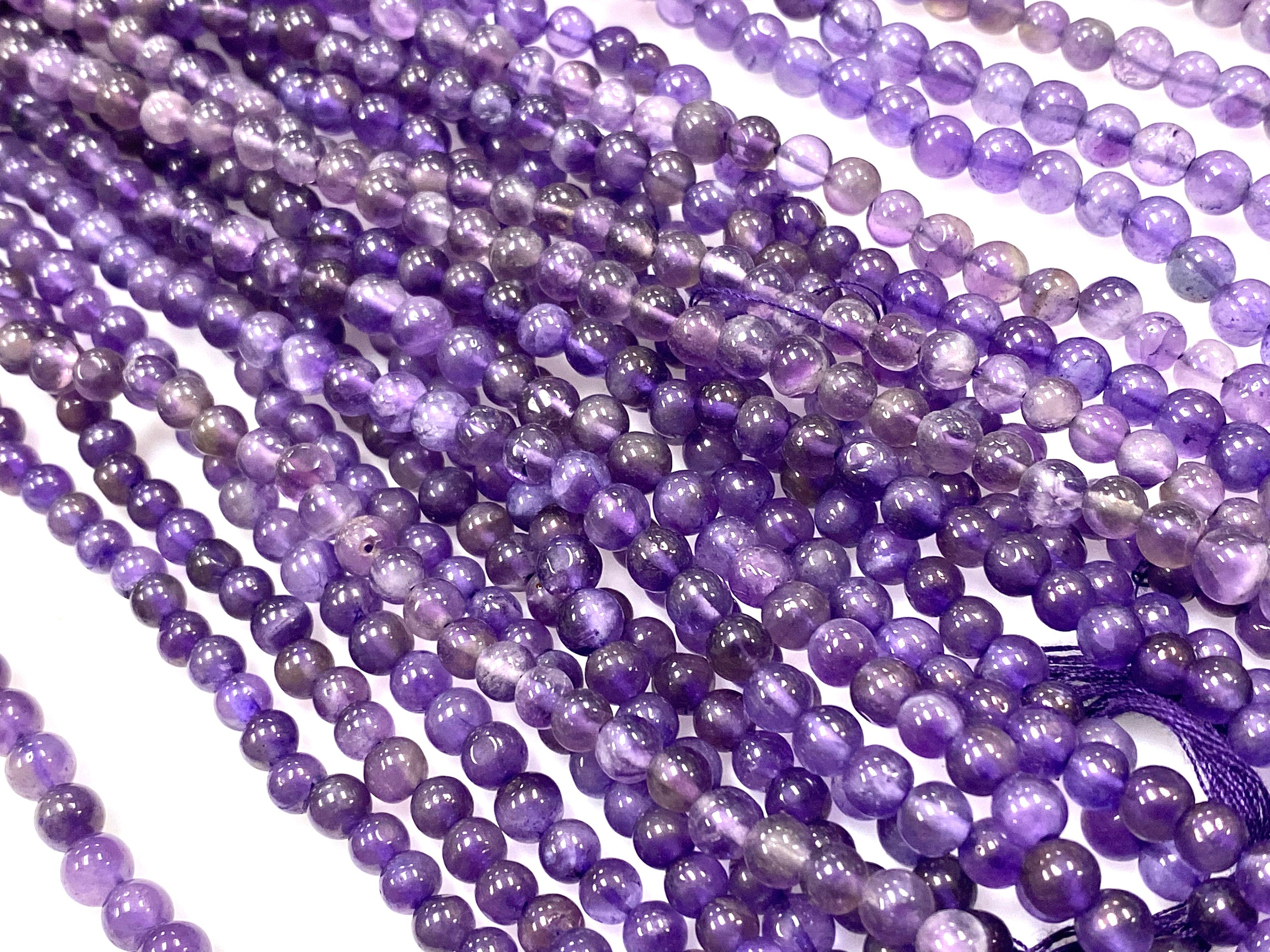 amethyst beads Gemstone Round Shape beads natural amethyst beads BMCa-614 