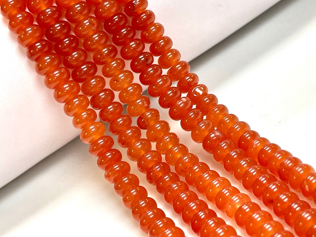 8mm Beads for Jewelry Making Adults,8250pcs Rondelle Crystal Beads,Glass  Seed Beads,Pattern Round Beads for DIY Crafts