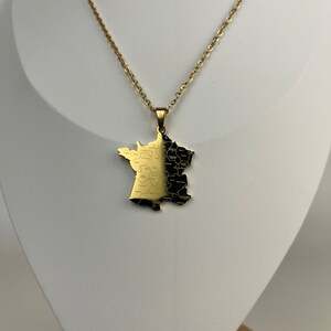 Ketting kaart Frankrijk