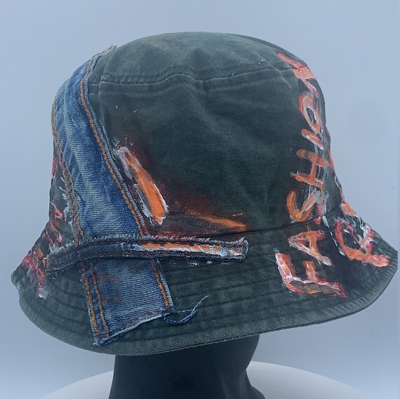 Fashion Rebel Bucket Hat Hippie Boho 