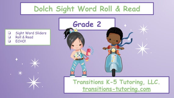 Dolch Sight Words Grade 2 | Etsy