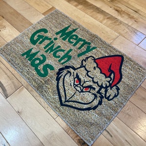 Merry Grinchmas Holiday Rug Doormat