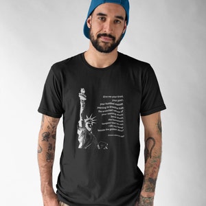 Statue of Liberty Poem T-Shirt: Inspirational Unisex Top