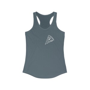 The Missing Piece Pizza Women&#39;s Racerback Tank, Girlfriend, Boyfriend, Wife, Husband, Mom, Daughter, Son, Birthday, Gift