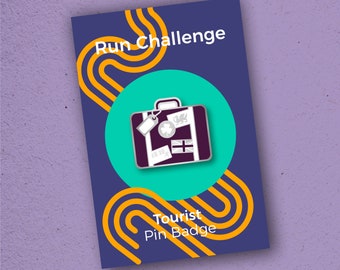 Running Challenge, Parkrun Pin Badge, Tourist