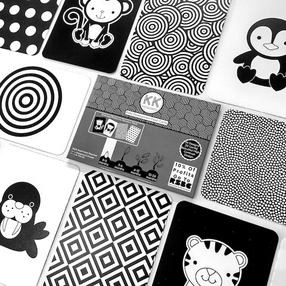 BRYTEFY Black and White Baby Flash Cards for Infants India