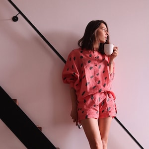 Watermelon pyjamas top