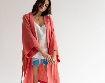 Weicher Baumwollkimono Robe | Für Mama | Bademantel | Gewand | mama zu sein | vorhanden | Geschenk für sie