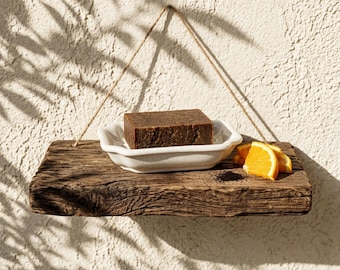Orange Vanilla Soap Bar: Natural Handmade Cold Process Soap
