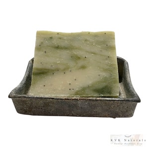 Eucalyptus Lavender Fir Needle Soap Bar - Natural Handmade Soap, Organic Soap Bar, Cold Process Soap