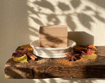 Pumpkin Spice Cake Soap Bar: Natural Handmade Autumn Soap