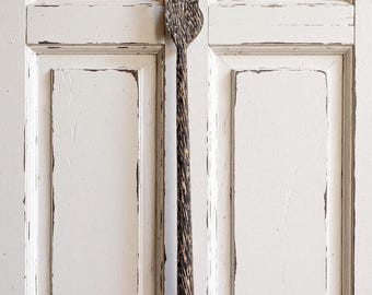Palm Wood Back Scratcher: Handmade Rustic Relaxation Tool