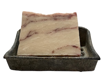 Candy Cane Soap Bar - Handmade Soap, Natural Soap, Organic Soap, Cold Process Soap