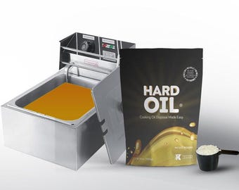 HARD OIL JUMBO - Fritteuse Öl Festiger (2,2 Pfund)