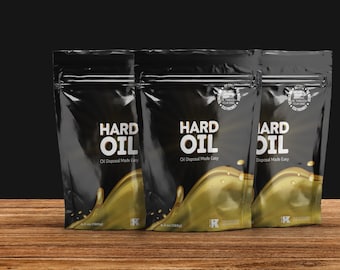 HARD OIL Plant-Based Cooking Oil Solidifier Gift Set