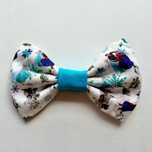 Frozen Disney hair clip, frozen Disney baby headband, Disney Frozen alligator clip, Disney Frozen bow