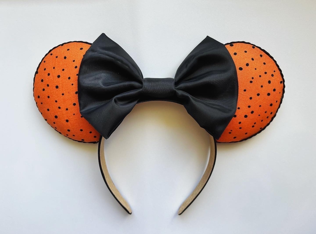Disney Inspired Halloween Mickey Ears, Minnie Halloween Ears, Disney