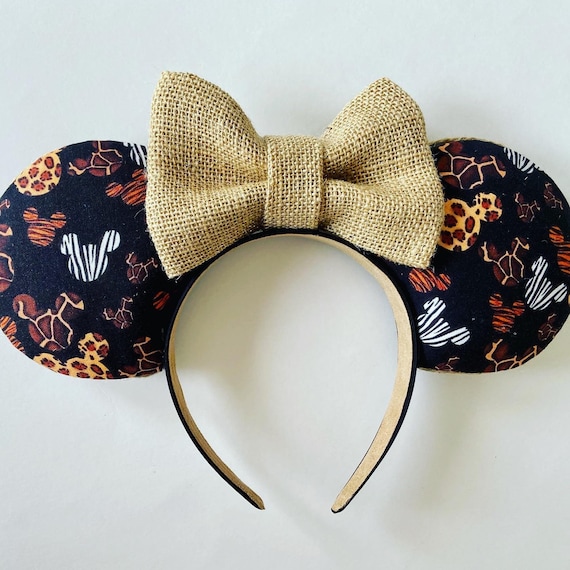 Disney Inspired Safari Ears, Mickey Animal Kingdom Ears  display picture 2