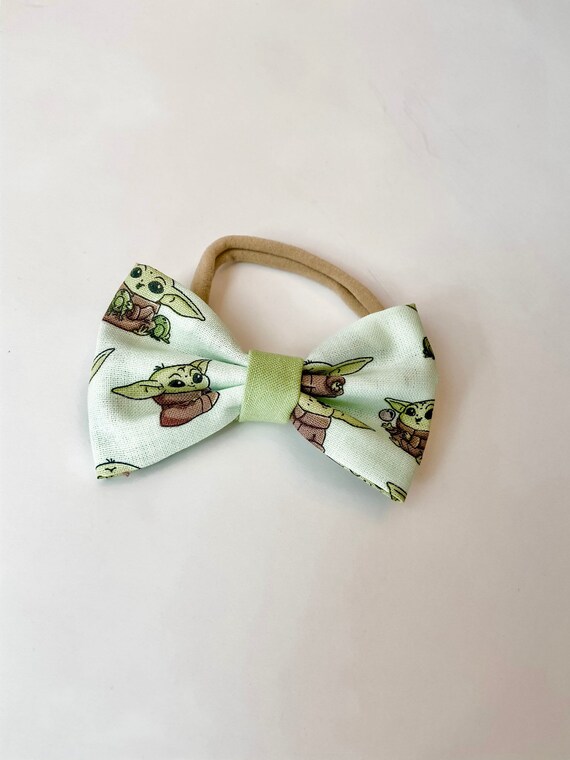Baby Yoda Inspired Headband Disney Baby Yoda Headband Baby Etsy