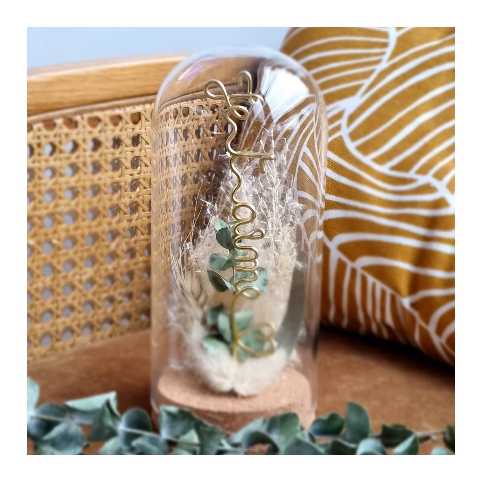 Cloche Fleurie Saint-Valentin