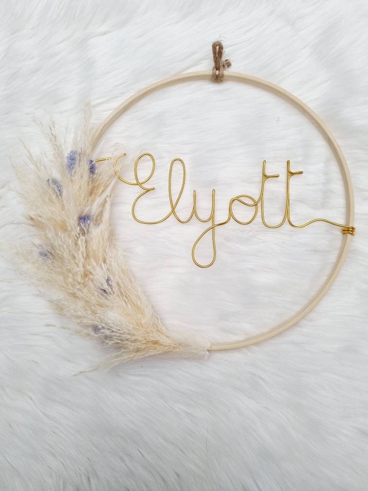 Couronne Prenom 25 cm