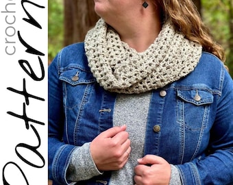 Crochet Infinity Scarf Pattern