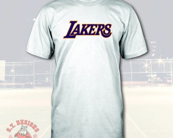 custom lakers t shirt
