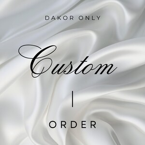 Custom Made-to-Order Dress: Personalized Outfit for Her