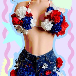 Concerto di Cowboy Carter / Abito da cowgirl / Pantaloncini con strass / Pantaloncini con bandiera americana / Denim personalizzato / Pantaloncini floreali personalizzati / Festa del 4 luglio