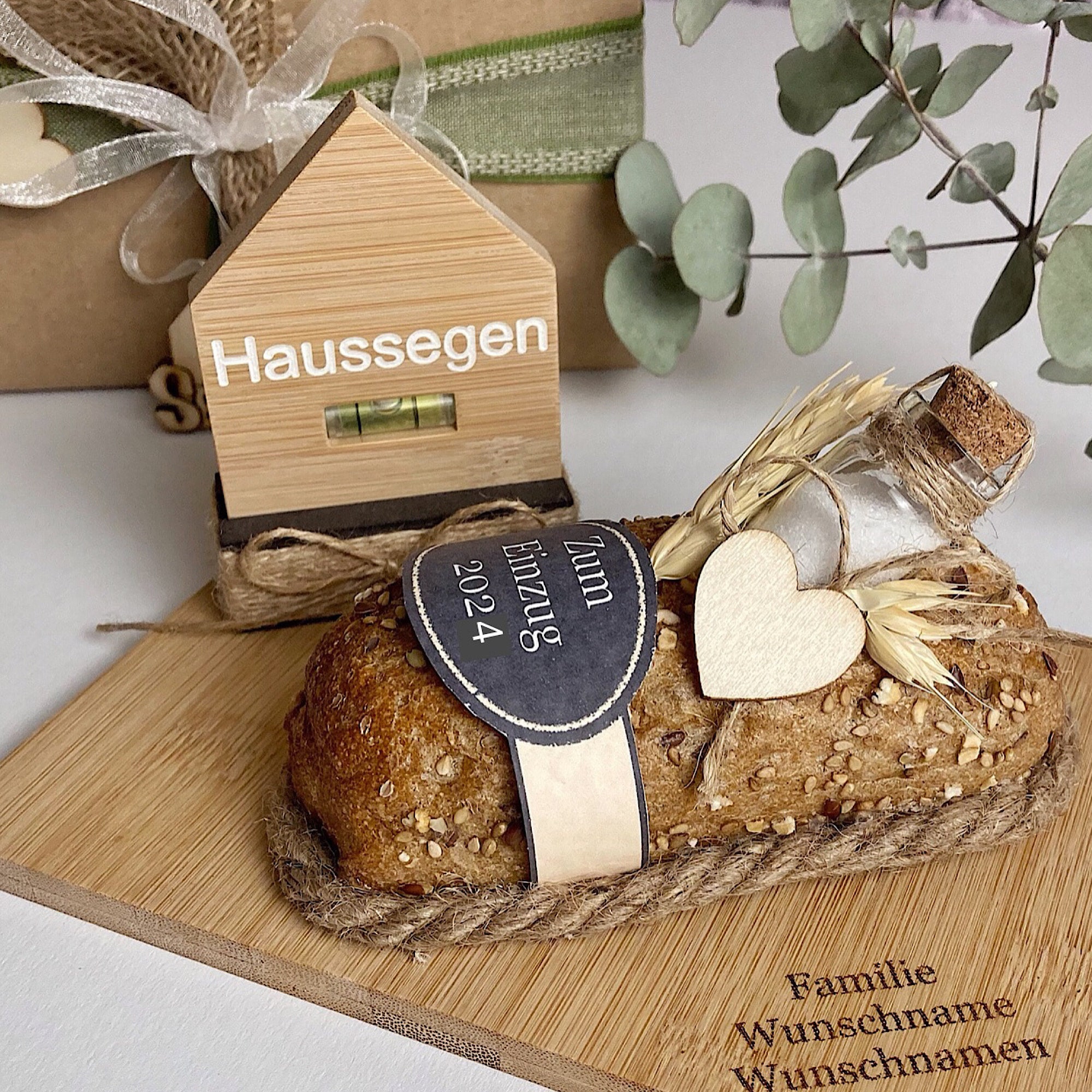 Brot und Salz Geschenk Einzug Umzug Haus Wohnung Eigenheim ... Brot und Salz Geschenk Einzug Umzug Haus Wohnung Eigenheim ...