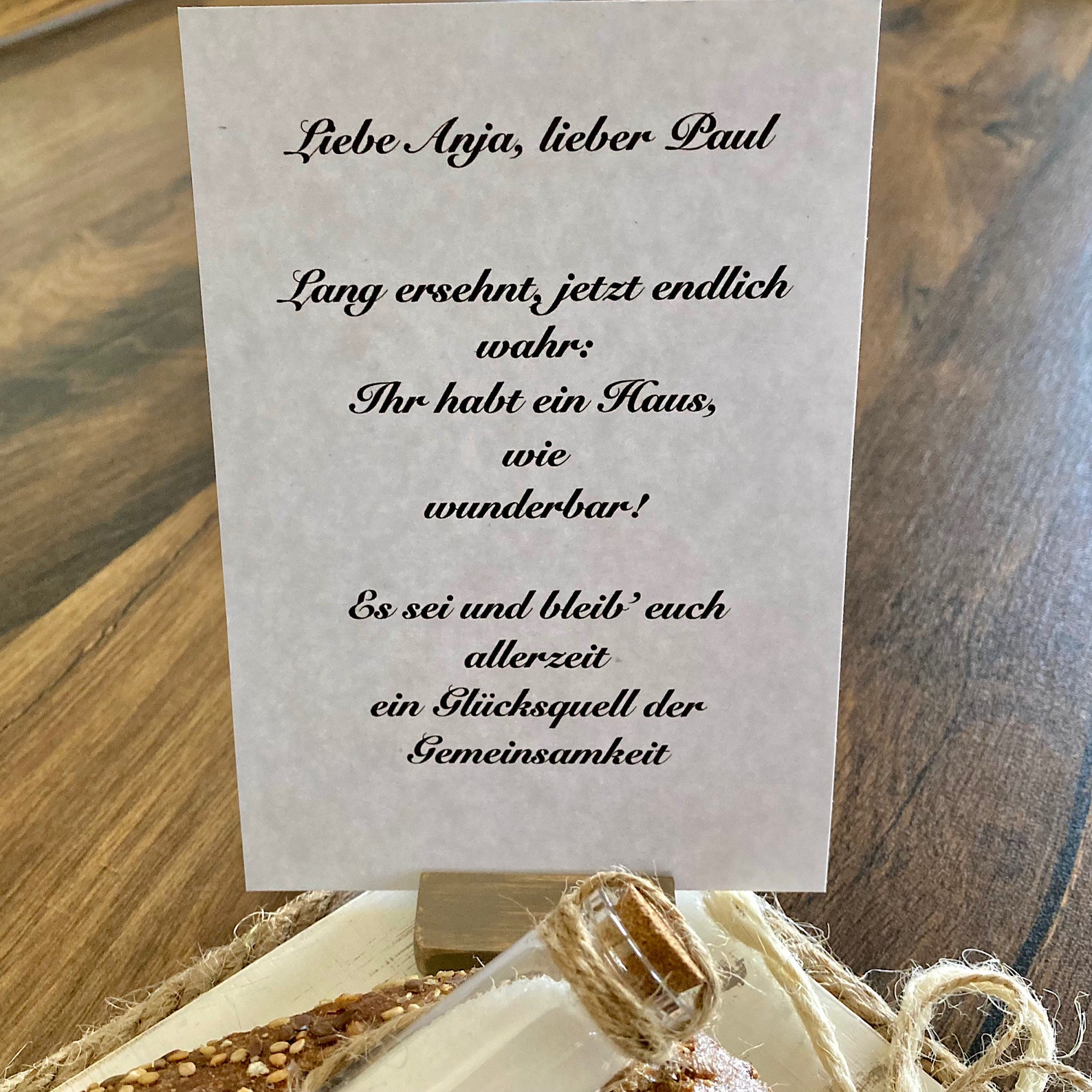 Inauguration gift house apartment movein gift bread and salt Etsy