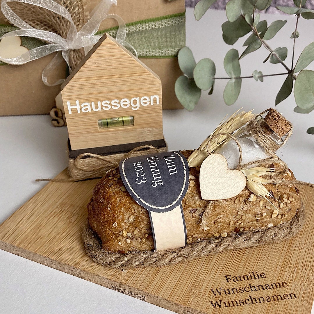 Brot und Salz Geschenk Einzug Umzug Haus Wohnung Eigenheim Etsy.de