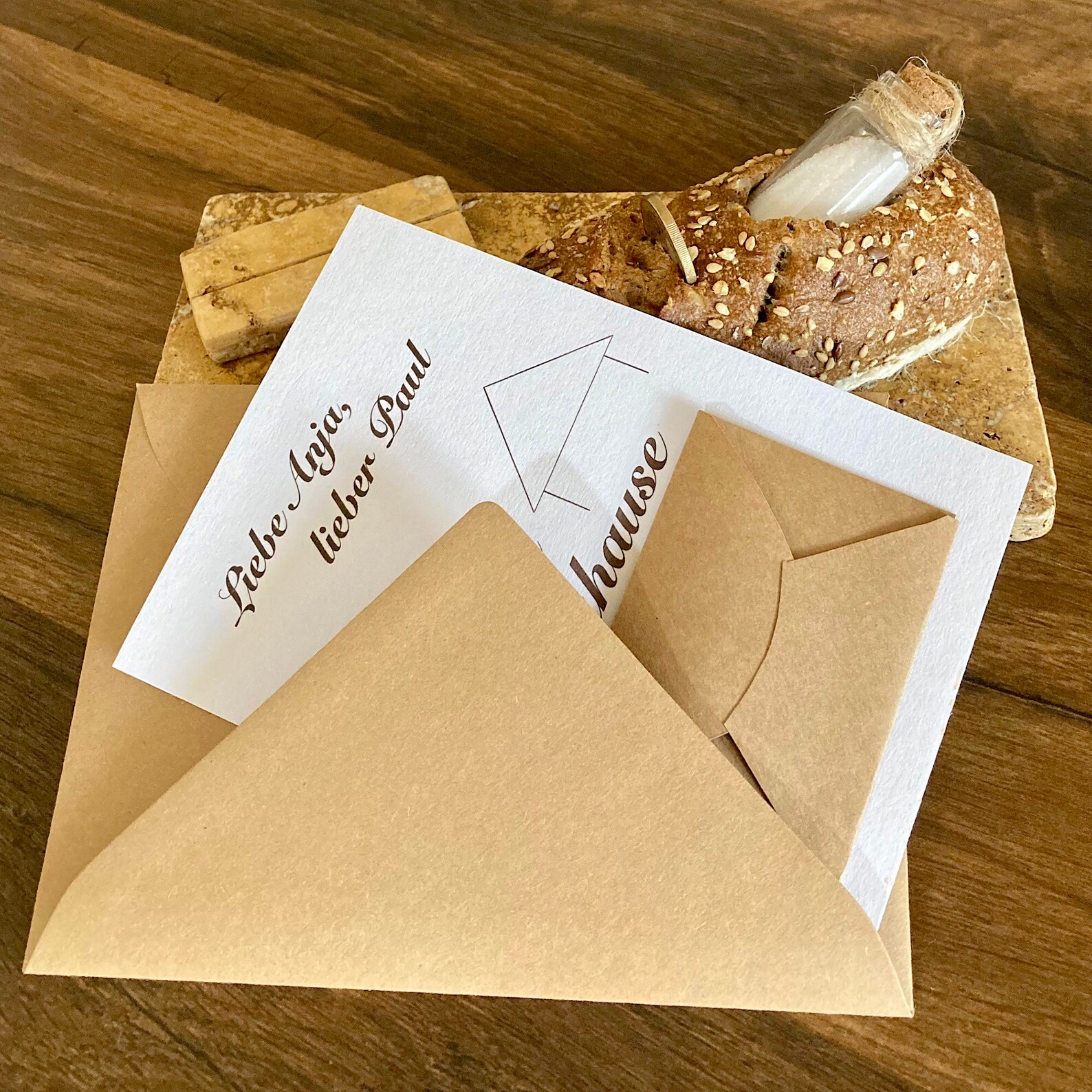 Inauguration gift House Apartment Movein gift Bread and salt Etsy