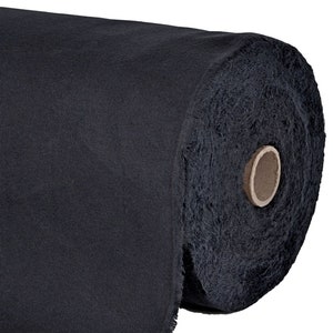 Anti-tarnish, silver cloth/fabric, Black , by the yard