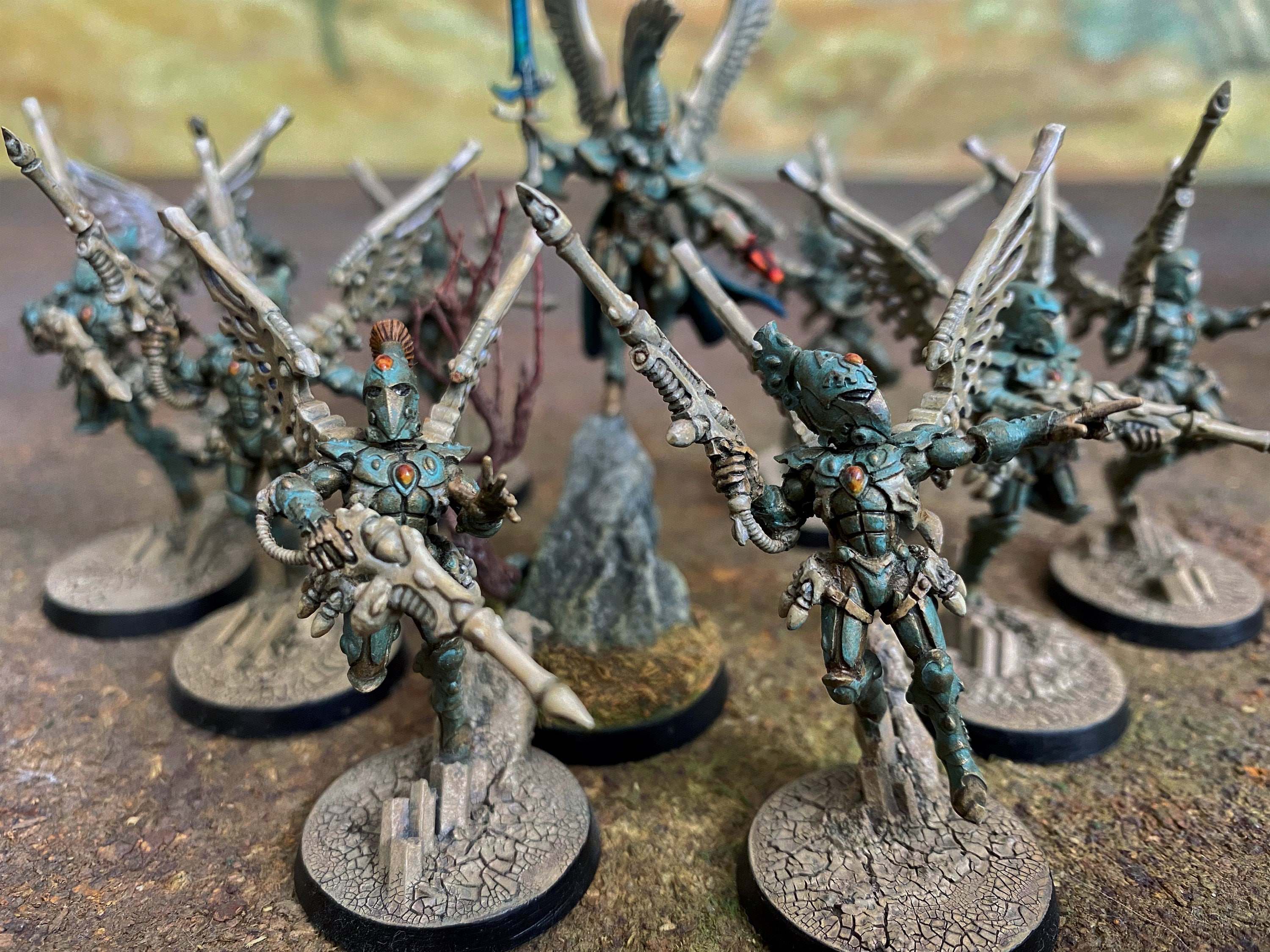 Warhammer 40K Aeldari Army. Assembled, Painted, Customized, 5000pts Etsy