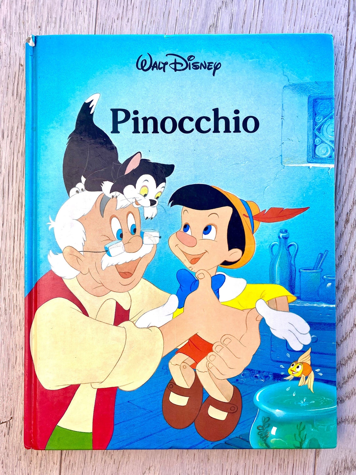 Disneys Pinocchio Book Etsy
