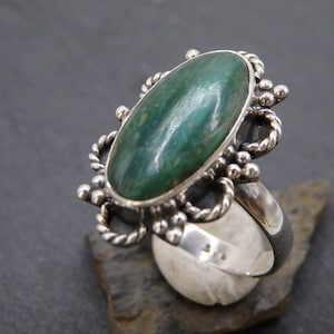 925 Silver Ring - Art Nouveau