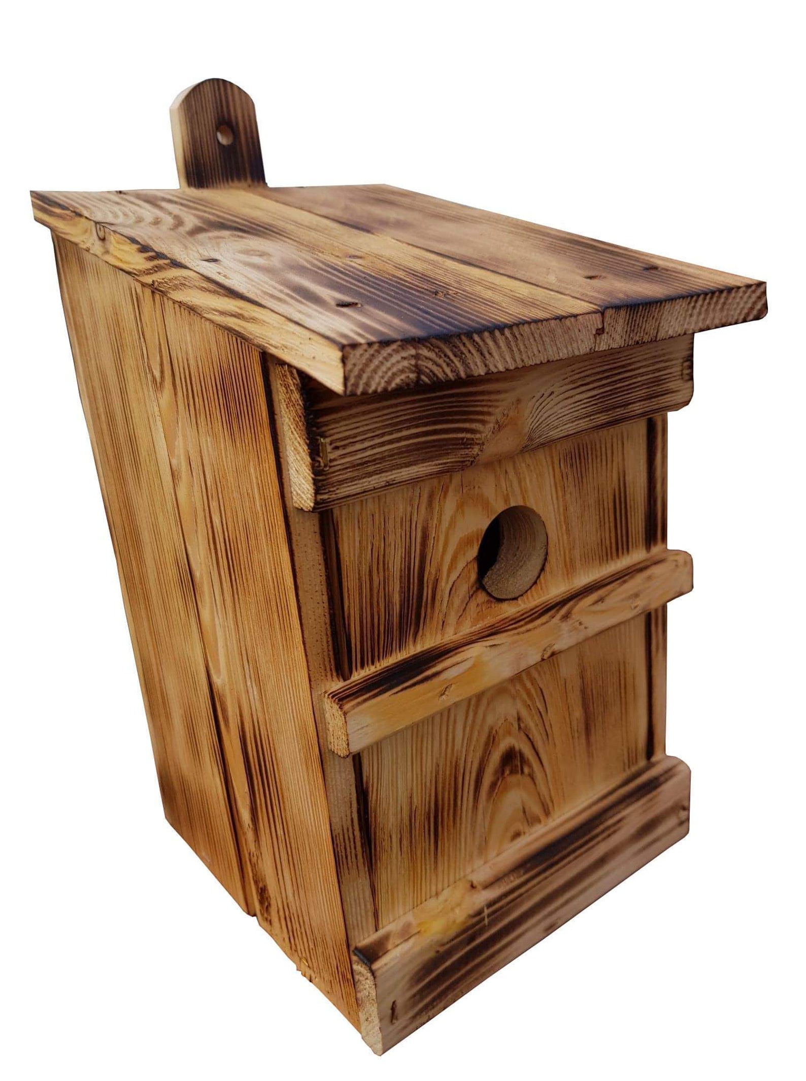 4x Nestbox-Birdhouse-Teisenkasten-Nisthohle hecho de madera | Etsy