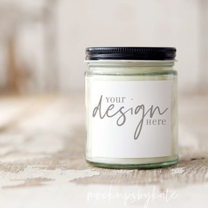 Rustic candle mockup, white candle mockup, styled stock photography, jar candle mock up, product mockup, digital download, JPG