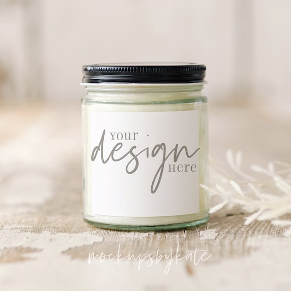 Rustic candle mockup, white candle mockup, styled stock photography, jar candle mock up, product mockup, digital download, JPG