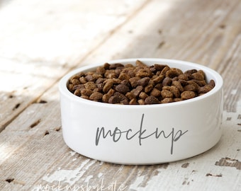 Download Pet Bowl Mockup Etsy