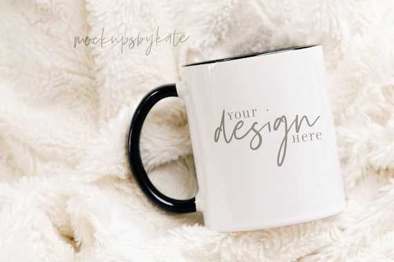 11 oz mug mockup, black handle mug mockup, mug stock photo, styled mug mockup, blank mug mockup, mug digital file, mug jpg, instant download