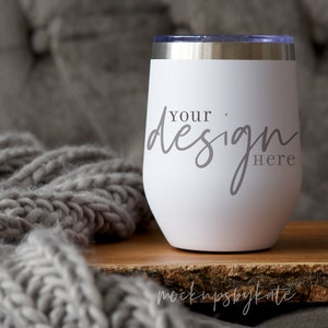 Mother&#39;s Day Wine Tumbler Mockup | White Tumbler Mockup | 11 oz Mug Mockup | Styled Tumbler Mockup | Tumbler Digital File | Tumbler JPG