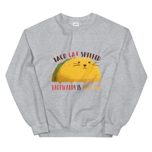 Sudadera Unisex Taco cat