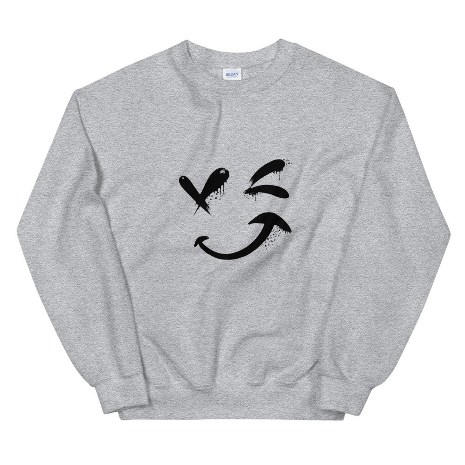 Sudadera Unisex de cara sonriente sudadera de cara feliz Etsy Sudadera Unisex de cara sonriente sudadera de cara feliz Etsy