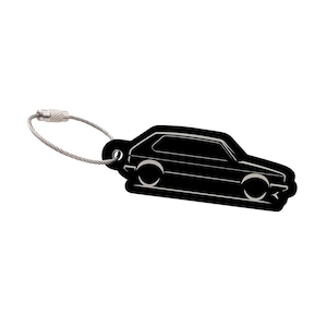 Acrylic Keychain for Golf GTI (MK1) Keyring Key Fob (Silhouette Style)