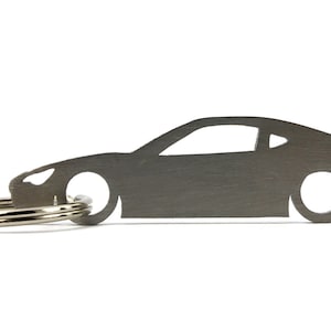 Silhouette Car Keychain for FT86 GT86 FR-S BRZ Key Fob
