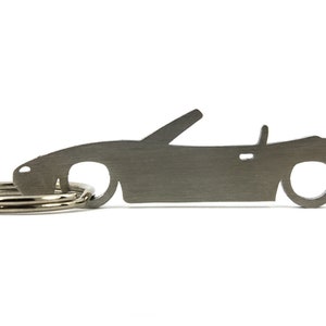 Miata MX-5 Silhouette Auto Schlüsselanhänger Key Fob