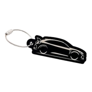 Civic FK8 Type-R Silhouette Acrylic Keychain Keyring Key Fob